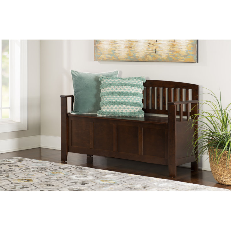 Alcott Hill® Garrity Flip Top Storage Bench & Reviews Wayfair
